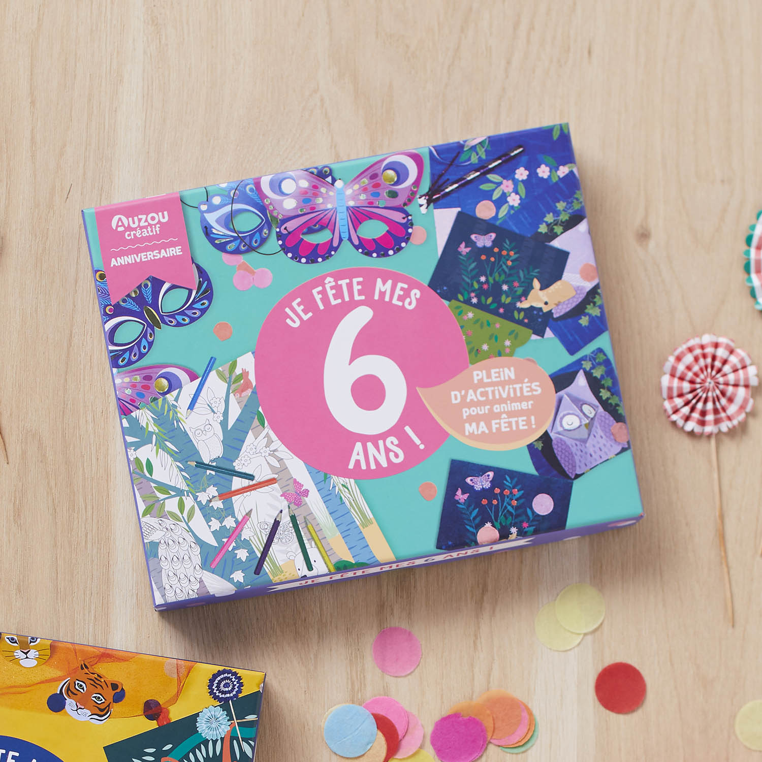 atelier creatif - mon coffret anniversaire : je fete mes 6 ans !